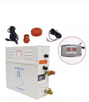 Generador de Vapor Eléctrico Moderno de Acero Inoxidable Modelo GYDACO ST para Baño, Vapor Húmedo con Panel de Control Computarizado de 3KW-18KW