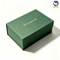 Bestseller: Scatola Regalo Magnetica in Cartone Spesso con Finitura Vellutata Verde Scuro per Natale, Matrimoni e Feste