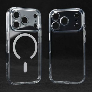 Funda Protectora Transparente <span class=keywords><strong>de</strong></span> TPU para Cámara con Carga Inalámbrica Magnética para <span class=keywords><strong>iPhone</strong></span> 17 16 15 <span class=keywords><strong>14</strong></span> <span class=keywords><strong>Plus</strong></span> 13 Pro Max 12 - Product Image 2