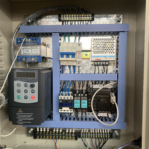 Machine de formage à froid pour la fabrication de capuchons de toit en métal, prix usine, la plus vendue, en acier coloré, avec moteur et pompe, contrôle PLC - Product Image 3