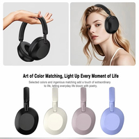 Headphone Nirkabel M5 ANC BT 5.4 Over-Ear - Peredam Kebisingan Mendalam -25dB, Waktu Putar 35 Jam, Audio Stereo Hi-Fi
