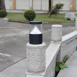 ไฟสนามหญ้า LED กลางแจ้งทันสมัย 6W/9W/12W IP65 กันน้ำ ตัวเรือนอะลูมิเนียม ไฟสนามแบบเสา แสงวอร์มไวท์ 3500K - Product Image 5