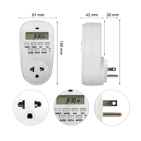 Temporizador digital Odm disponible, temporizador programable mensual, 12 semanas, gran oferta
