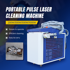 Macchina <span class=keywords><strong>Laser</strong></span> Portatile ad Alta Prestazione per Pulizia e Rimozione Ruggine con Raffreddamento ad Acqua 100w 200w 500w 1000w - Product Image 2