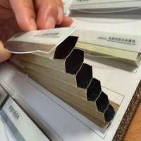 [Uniquement Tissu] Tissu pour Stores Plissés Alvéolés Cellulaires pour Fenêtres, Matériaux d'insonorisation et de Personnalisation ODM/OEM pour Portes