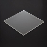 Panneau diffuseur lumineux en plexiglas haute transparence sur mesure, plaque PMMA, plaque acrylique coulée pour affichage publicitaire en boîte lumineuse mince