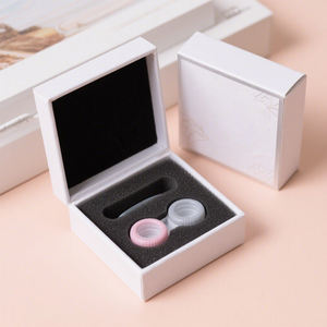 Caja <span class=keywords><strong>de</strong></span> papel especial reciclable personalizada para <span class=keywords><strong>lentes</strong></span> <span class=keywords><strong>de</strong></span> <span class=keywords><strong>contacto</strong></span> Cierre magnético con inserto <span class=keywords><strong>de</strong></span> esponja - Product Image 2