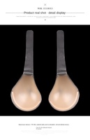 Soutien-Gorge Adhésif Sans Bretelles et Invisible en Silicone Non Tissé, Grande Taille, Sexy, Effet Push-Up Sans Couture, Idéal pour Poitrines Généreuses