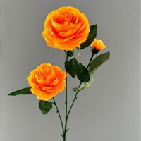 Ventes chaudes de bouquets de fleurs artificielles personnalisées pour la décoration de mariages et de cérémonies de remise de diplômes, décorations florales d'Halloween