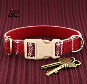 Nueva Venta caliente fábrica bajo MOQ Stock fabricación al por mayor accesorios para mascotas línea pura barata hebilla de Metal multicolor <span class=keywords><strong>collar</strong></span> de perro - Product Image 6