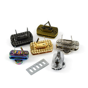 Meetee KY809 Hardware Accesorios Bolsos piezas equipaje aleación hebilla bolsa bloqueo - Product Image 5