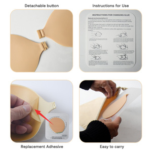 Reggiseno Adesivo Invisibile <span class=keywords><strong>con</strong></span> Chiusura Frontale Facile da Riporre, Senza Ferretto, Push-Up e Sollevamento del Seno per Donne - Product Image 3