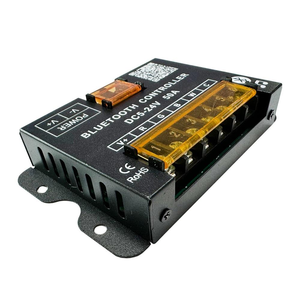 NEW RGB LED <strong>Controller</strong> 24-Key RF <strong>Remote</strong> 18A 36A 50A Big Power 360W Dimmer for RGB Strip Light DC12-24V - Product Image 4