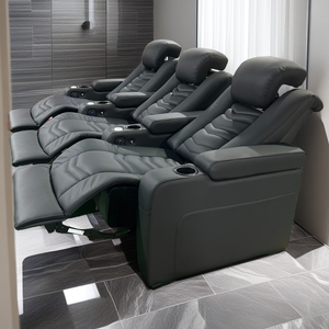 Mobilier de cinéma à domicile moderne <span class=keywords><strong>Fauteuil</strong></span> inclinable électrique confortable avec appui-tête réglable automatique pour les cinémas et les hôtels - Product Image 6