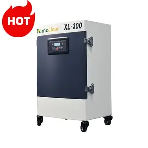 industrial laser welding fume extractor co2 portable mobile fume and dust extractor HEPA filter