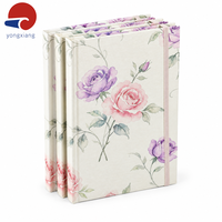 Agenda relié personnalisé avec fermeture élastique, pages offset couleur et onglets mensuels codés par couleur