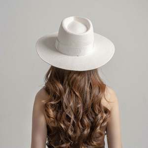 Sombrero Panamá de Paja Toyo de Lujo para Hombre y Mujer, con Lazo a Juego, Moda de Verano, Gran Venta - Product Image 4