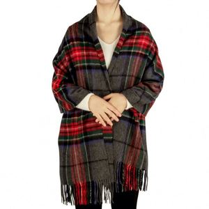 Écharpe à franges pour femme, très tendance, en cachemire pashmina, châle de mode - Product Image 6