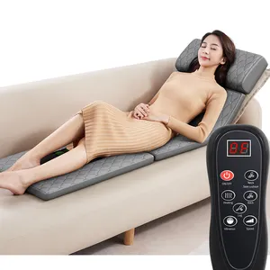 Leercon Full body acupressure back massage yoga mat 3D kneading massage mat home office chair massage mattress
