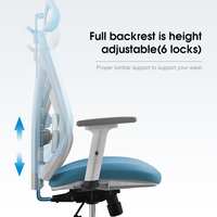 Chaises de bureau ergonomiques modernes en maille pour gestionnaires, design innovant, vente en gros, prix abordable, directement du fabricant