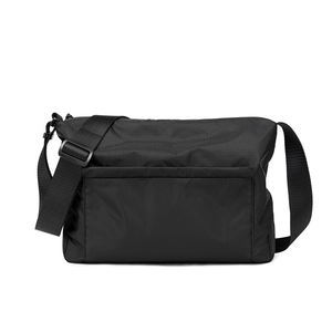 Borsa a Tracolla per Uomo Personalizzabile, Nuova Moda, Borsa Messenger Casual Semplice Monocolore, Borsa a Tracolla in Nylon - Product Image 1