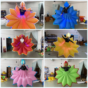 Kostum Bunga Tiup untuk Pertunjukan Stilts Parade, Alat Peraga Pertunjukan untuk Dewasa - Product Image 6