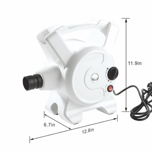 Sèche-cheveux portable <span class=keywords><strong>pour</strong></span> animaux de compagnie, machine à sécher le pelage des chiens avec poignée de transport et design compact autoportant <span class=keywords><strong>pour</strong></span> la maison et la toilettage en salon - Product Image 2