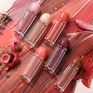 Glossy <b>Lip</b> <b>Gloss</b> High Grade Rich Shades Lightweight Non-stick Cup Empty Tubes Option - Product Image 6