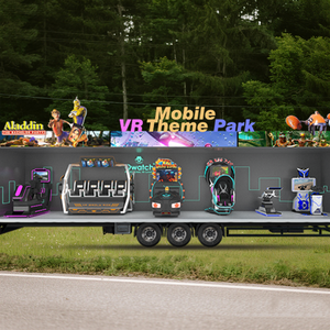 Comercial VR Simulator Mobile VR Theme <span class=keywords><strong>Truck</strong></span> Arcade Machine para Theme Park 9D Equipo <span class=keywords><strong>de</strong></span> entretenimiento <span class=keywords><strong>de</strong></span> realidad virtual - Product Image 3