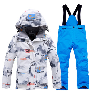 Traje <span class=keywords><strong>de</strong></span> Esquí Impermeable Personalizado <span class=keywords><strong>para</strong></span> Niños, Chaqueta + Pantalones, Traje <span class=keywords><strong>de</strong></span> Snowboard <span class=keywords><strong>para</strong></span> Niños, <span class=keywords><strong>Ropa</strong></span> <span class=keywords><strong>de</strong></span> <span class=keywords><strong>Nieve</strong></span> <span class=keywords><strong>para</strong></span> Niños - Product Image 5