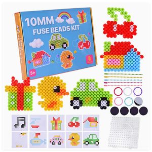 Set di 1000 Perline in PE Fuso da 10mm per <span class=keywords><strong>Puzzle</strong></span> Fai-da-Te, Perline <span class=keywords><strong>XL</strong></span> da 1cm con Stampa a Caldo - Product Image 4