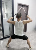 Bande d'exercice Gymarts, bande de fitness avec œillet et mousqueton pour l'entraînement