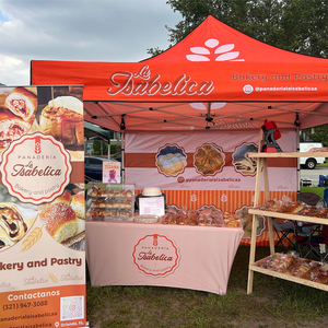 Gazebo Pieghevole Personalizzato in Poliestere Oxford Impermeabile, Tenda Pop-Up per Eventi Sportivi e Feste all'Aperto 10x10 - Product Image 3