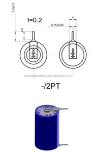 CR123A CR1/3N литиевая батарея 3 в со встроенными язычками - Product Image 3