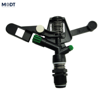 Raccords lisses pour tuyau à raccord rapide haute pression en PP couleur personnalisée, micro-pulvérisateur d'irrigation à double trou MDT
