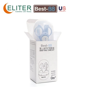 Eliter-Kit de manicura 4 en 1 para bebé, juego de tijera de uso seguro para cuidado infantil, color <span class=keywords><strong>rosa</strong></span> y azul - Product Image 6