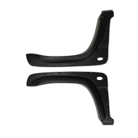FFD128 accessoires 4x4 de haute qualité pièces automobiles ABS noir étendu garde-boue fusées pour Suzuki Jimny