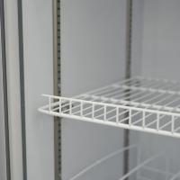 Réfrigérateur Vitré à Double Porte Prix Usine, Congélateurs et Réfrigérateurs Verticaux pour Présentation en Magasin