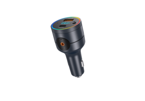 Reproductor MP3 para Auto AGETUNR BH501 con Salida AUX, Transmisor FM, Carga Rápida QC3.0 de 18W, Carga Rápida Tipo-C de 20W, 9 Modos de Luz, Activación por Voz del Teléfono - Product Image 2