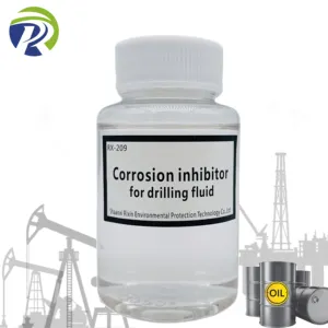 Effective corrosion inhibitor for drilling fluid, oil field drilling equipment protection fluid, oil field chemicals