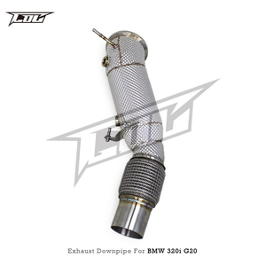 Boska Stainless Steel Free Flow Downpipe Exhaust for BMW 320i G20 2.0T 2020-2024 <strong>Car</strong> Exhaust System <strong>Heatshield</strong> With OPF - Product Image 2
