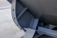 Conteneurs à copeaux de fer robustes à déchargement automatique pour déchets de construction et industriels, vente directe fabricant