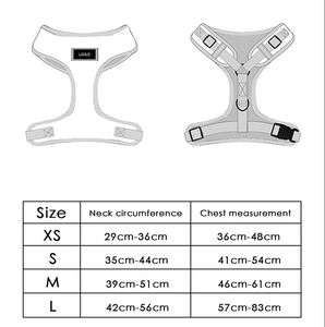 OEM/ODM高品質高級昇華犬ハーネスブランクベスト他のペットの首輪リーシュハーネス - Product Image 3