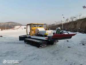 آلة تهذيب الثلوج ونفخها وكنسها بطول 3.5 متر تعمل بالمحرك وذات جنزير، مع ضمان لمدة عام لتشكيل منحدرات منتجعات التزلج - Product Image 6