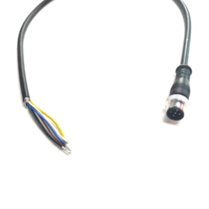 Conector <span class=keywords><strong>de</strong></span> Sensor <span class=keywords><strong>de</strong></span> Cable <span class=keywords><strong>de</strong></span> Alimentación con Conector Macho M12 <span class=keywords><strong>de</strong></span> <span class=keywords><strong>5</strong></span> Pines a Cable Desnudo con Terminales Desnudos para Cableado en Campo - Product Image 5