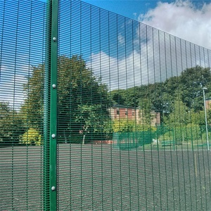 Valla de malla de alambre soldado de alta seguridad, pinchos antiescalada de pared, 358 - Product Image 2