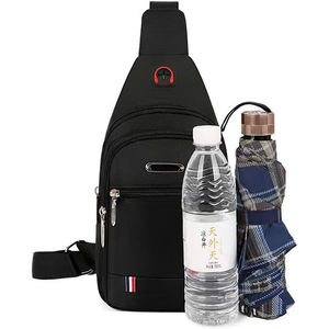 Custom logo Unisex Nylon <strong>phone</strong> Convertible men daypack Shoulder <strong>Cross</strong> <strong>body</strong> Sling Chest <strong>Bag</strong> Messenger crossbody <strong>bag</strong> for men - Product Image 3