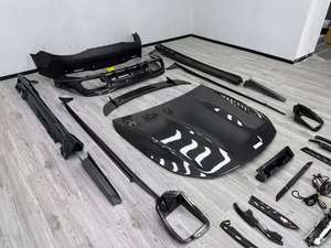 Kit de carrosserie large en Fiber de carbone de haute qualité capot diffuseur arrière jupes latérales pare-chocs pour mercedes-benz <span class=keywords><strong>amg</strong></span> Gt50/gt53/gt63 - Product Image 4