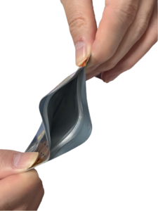 Hot bán in bánh Pizza hình 3.5G 7G 14g 28g vật nuôi/PE đứng lên túi doypack mùi bằng chứng Cali bao bì holograph hộp Set - Product Image 2