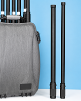 Antenne omnidirectionnelle en fibre de verre à gain élevé 0-6000 MHz pour système de communication RF anti-UAV